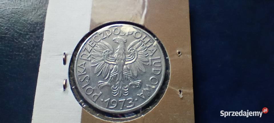 Stare monety 5 złotych 1973 Rybak PRL Polska