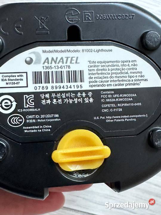 Wirtualna ściana latarnia iRobot Roomba