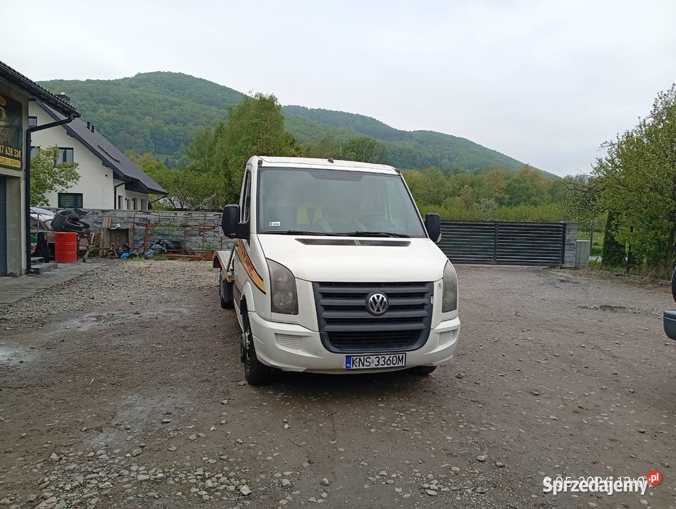Laweta Volkswagen Crafter 55 bliźniaki katB Zagorzyn