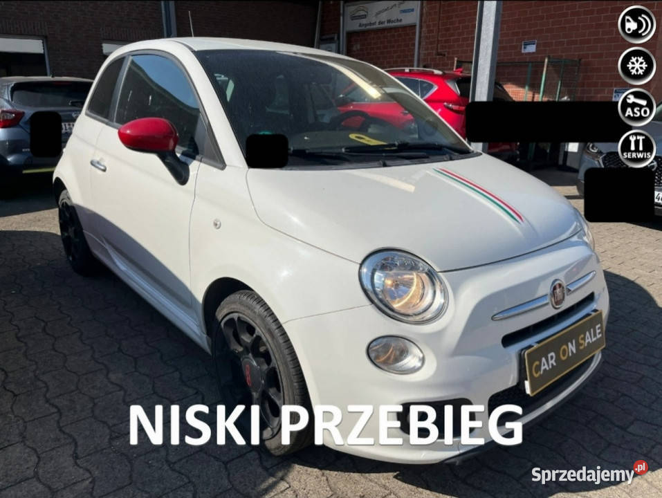 Fiat 500 Bezwypadkowy Super Stan I 2007 gniazdo USB Rzeszów
