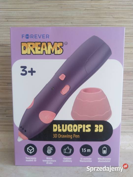 NAJTANIEJ Długopis 3D Bezprzewodowy Dla Dziecka Zabrze