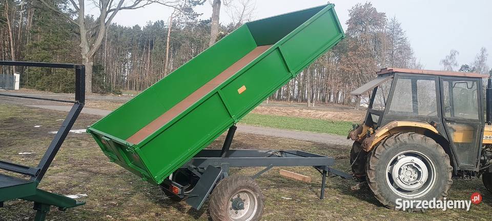 Przyczepa wywrotka mazowieckie Chechnówka