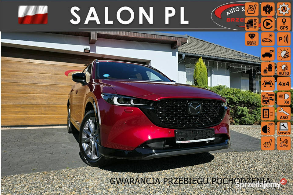 Mazda CX5 serwis ASO 4x4 automat II 2017 Rydułtowy