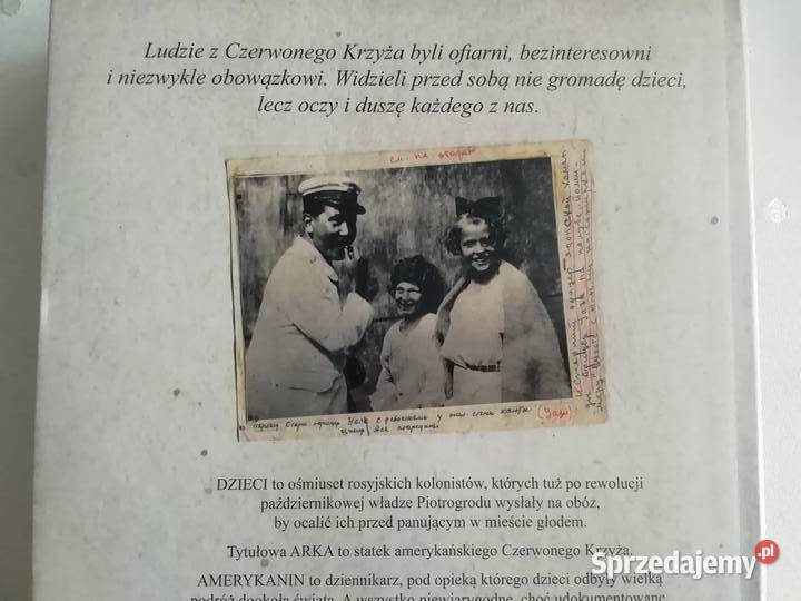 Dziecięca arka Amerykanin ratowałWł Lipowiecki Radom sprzedam