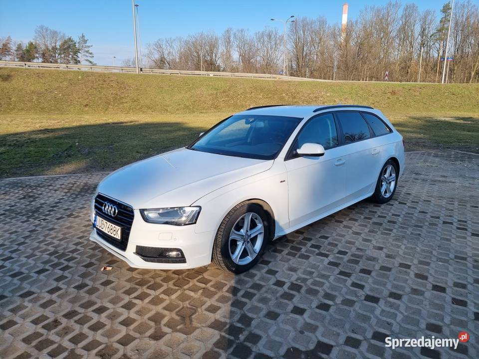 Audi A4 Avant 20 TDI B8 lift 3x sline automat Warszawa