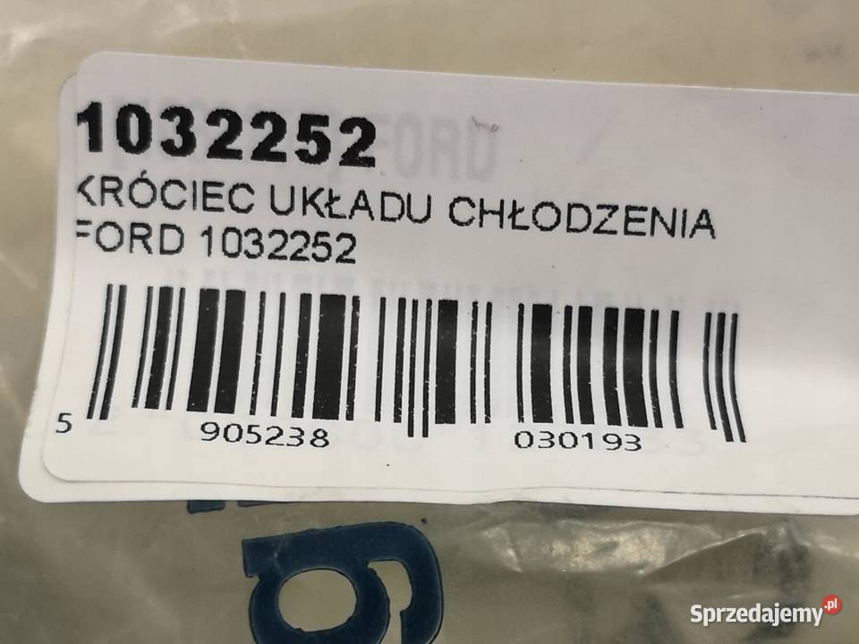 KRÓCIEC CHŁODNICY VOLKSWAGEN SHARAN 19952000