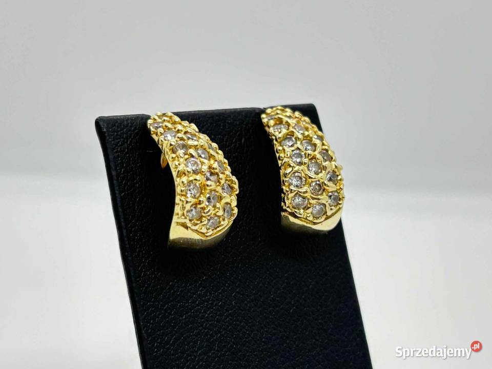 Złote Kolczyki pr 585 416g Elbląg