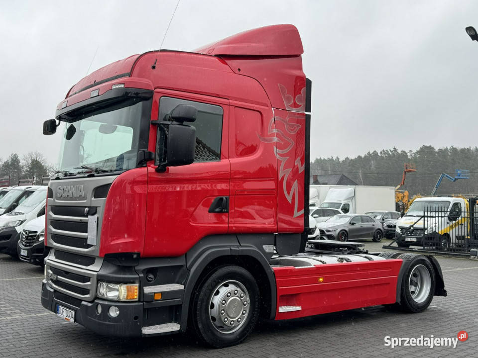 Scania R410 E6 4x2 Retarder Klima Postojowa Low Widełki