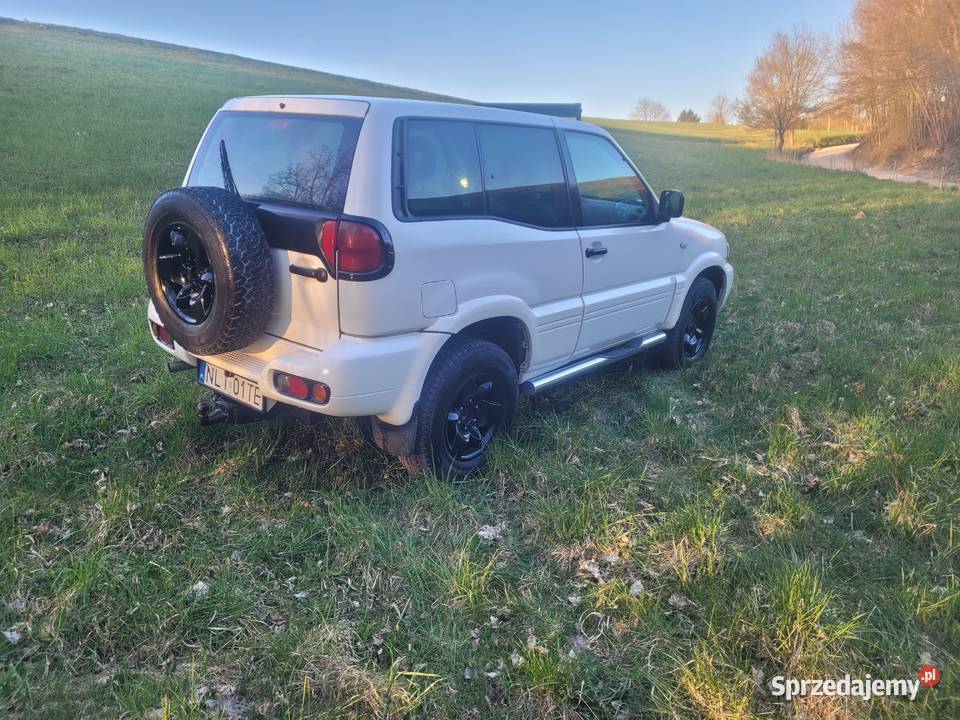 Nissan terrano 2 30 super stan zamiana biały Brodnica