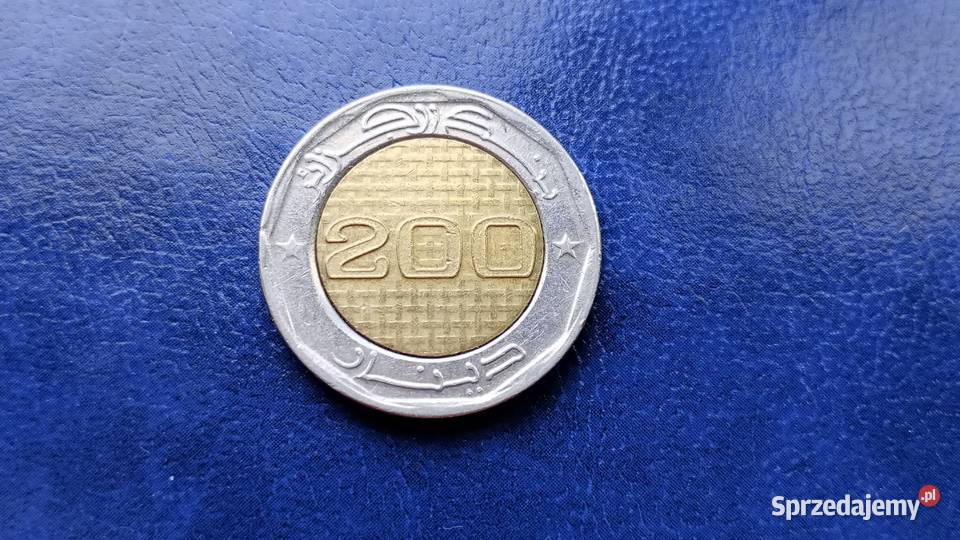 Stare monety 200 dinar 2012 Algieria Lesko sprzedam