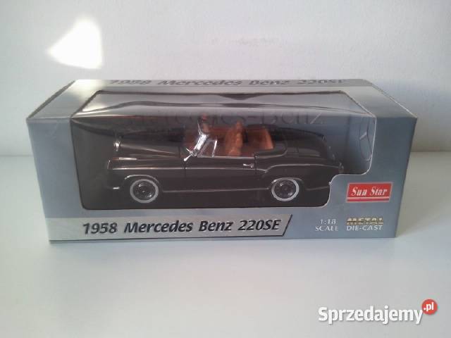 Model Mercedes Benz 1958 220 SE Lublin