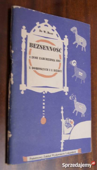 Dr Wociech Beer Bezsenność i inne zaburzenia snu miniatura sprzedam