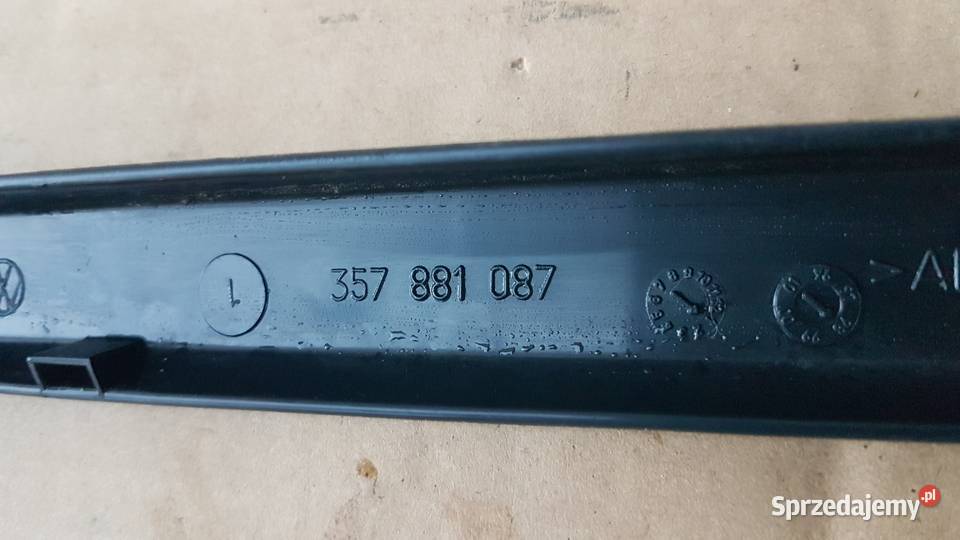 SEAT IBIZA II 6K ZAŚLEPKA SZYNY FOTELA 357881087 świętokrzyskie