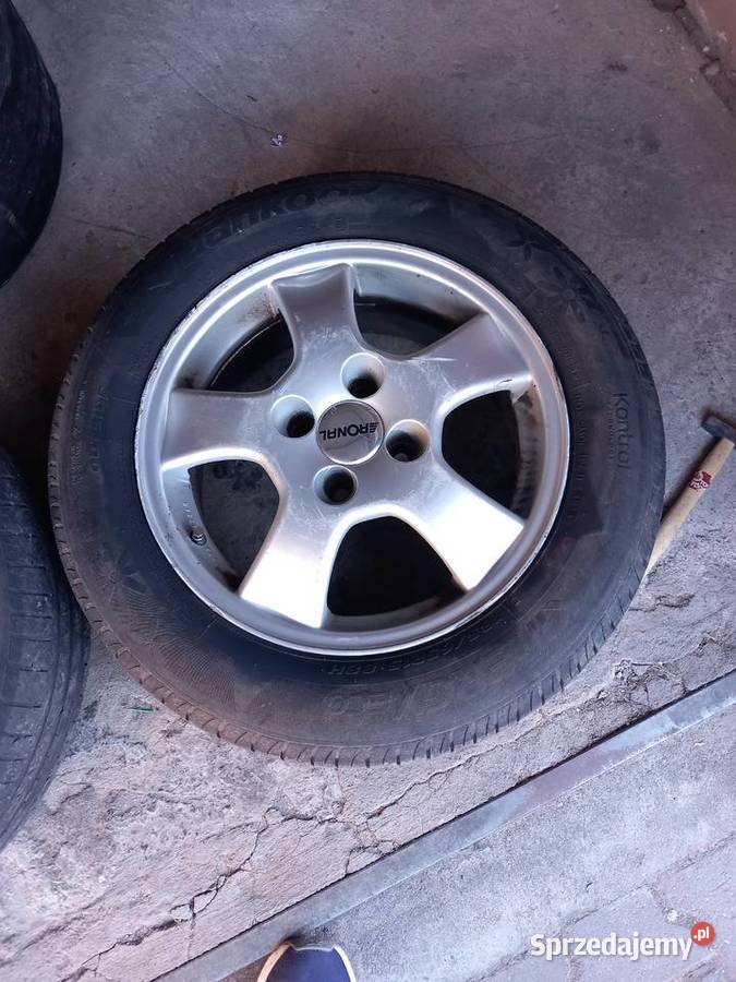 Felgi Aluminiowe RONAL R15 4x100 KBA 45840 Opel Felgi Świdwin