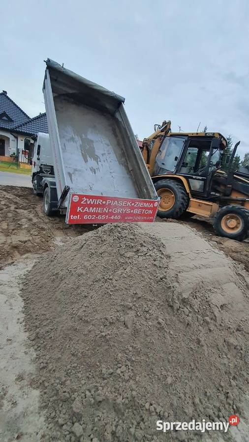 Beton Żwir Piasek Ziemia Kamień Grys Gruz
