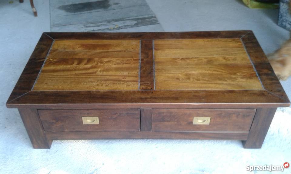 Stolik kawowy kolonialny do salonu Stoły, krzesła, biurka Szczecin