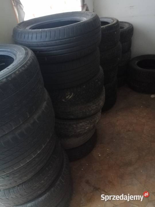 Sprzedam opony 15 16 17 27 sztuk plus 3felgi200 Zamość