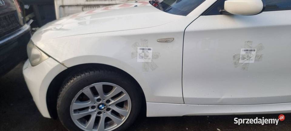 BŁOTNIK LEWY PRZÓD BMW SERIA 1 E87 ALPINWEISS Lipno