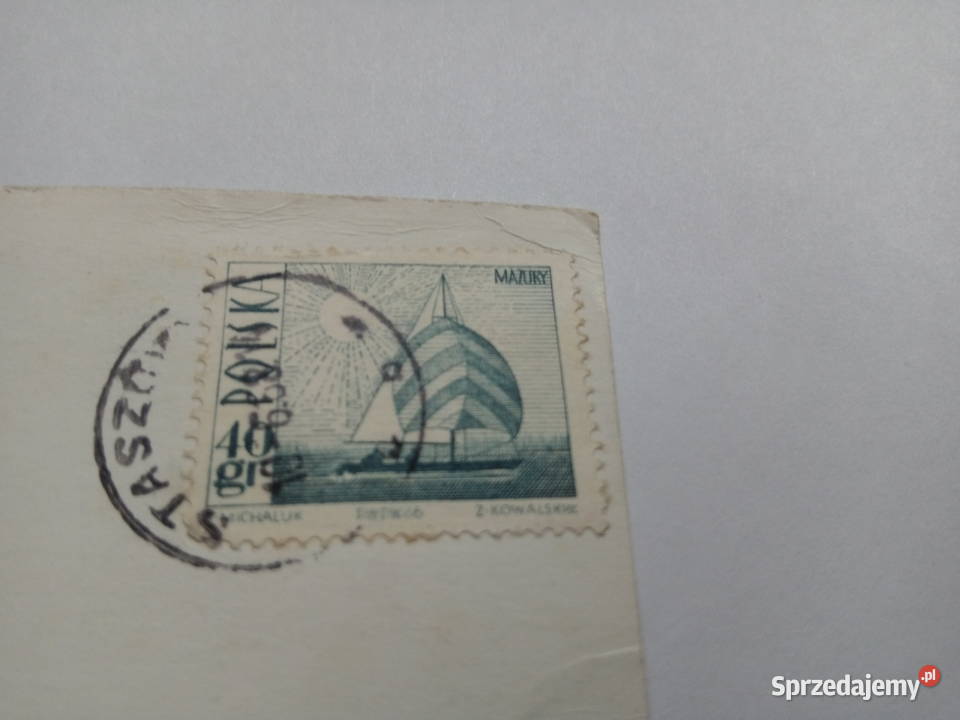 Pocztówka z Golejowa z 1968r Znaczek śląskie Dąbrowa Górnicza