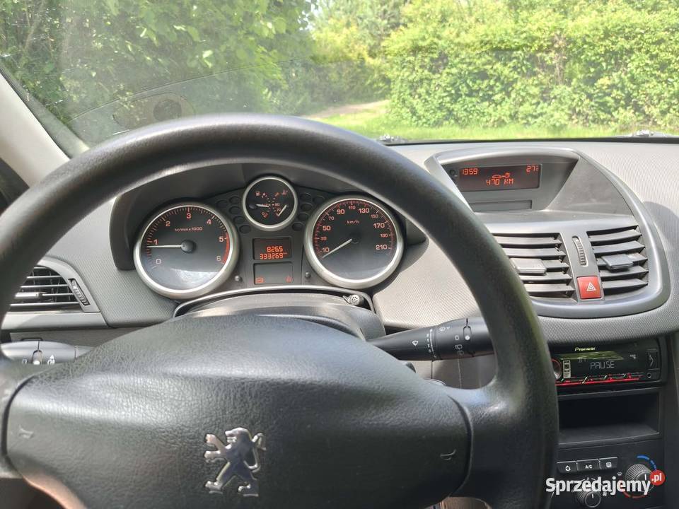 Peugeot 207 14HDI gniazdo USB Borkowo