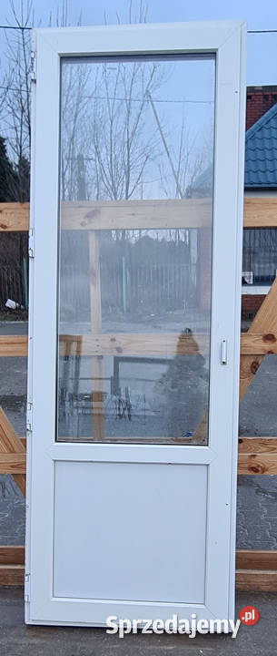 OKNA KacprzaK Okno Balkonowe 78X219 Używane PCV