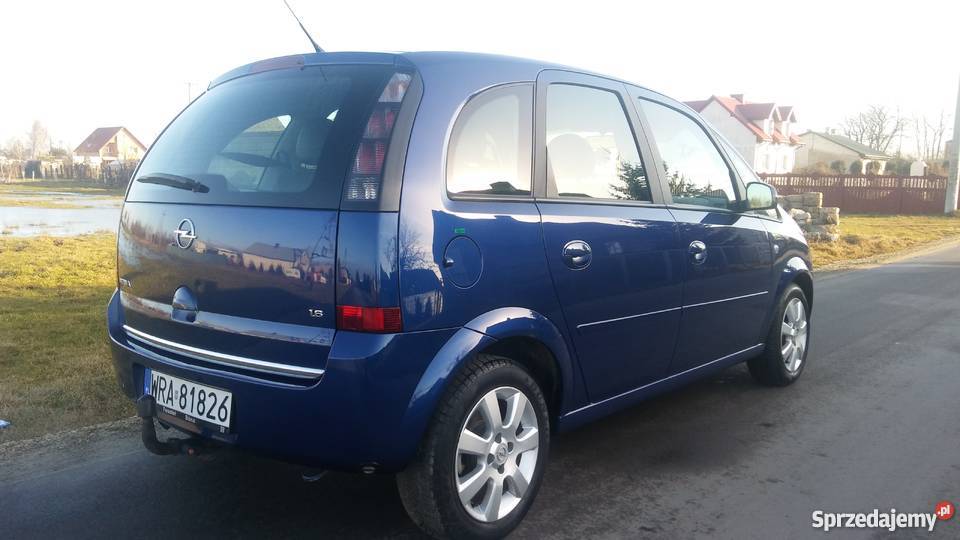 Opel Meriva 16 Benzyna Gaz Sekwncja garażowany Radom