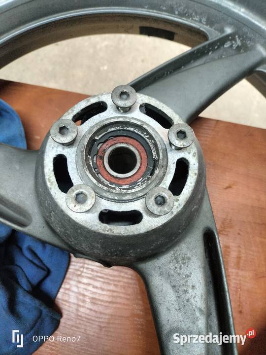 Kawasaki ZZR 600 przednie koło opona Łubno