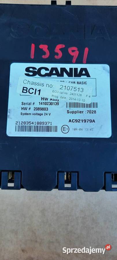 Komputer sterownik BCI SCANIA 2107513 Staszów