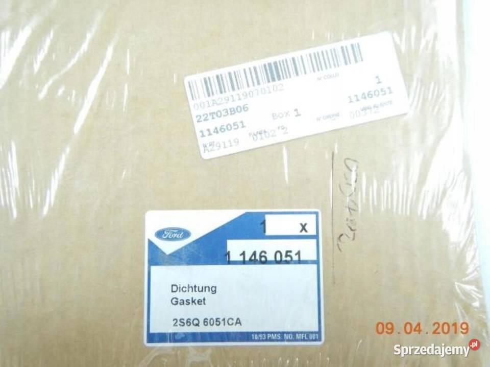 USZCZELKA GŁOWICY CYLINDRÓW FORD FIESTA MK5 MK6 Uszczelki silnika i osprzętu Uszczelki silnika i osprzętu