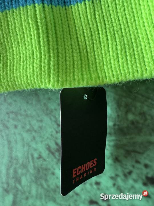 Czapka zimowa z pomponem unisex kolorowa z