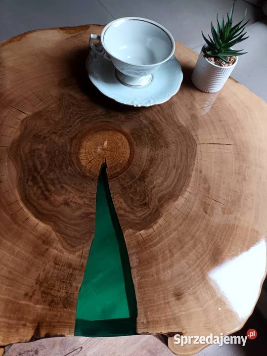 Piękny stolik kawowy Handmade Wyjątkowy Plaster Opole sprzedam