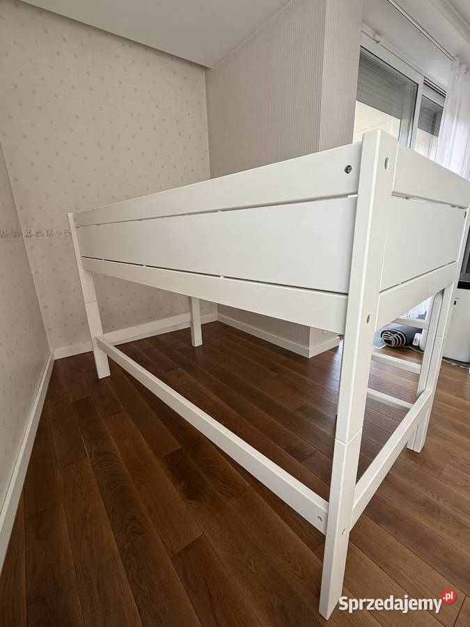 Wspaniałe łóżko piętrowe dzieci komplet drewno Bydgoszcz