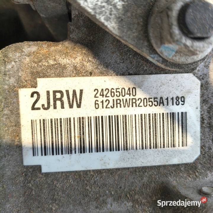 SKRZYNIA BIEGÓW 2JRW Chevrolet Orlando 20 VCDI D lubelskie Chełm
