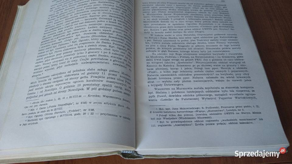 Powstanie Warszawskie 1944 zarys działań natury twarda