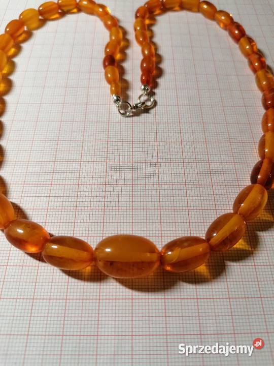 Naszyjnik Bursztyn oliwki Białystok
