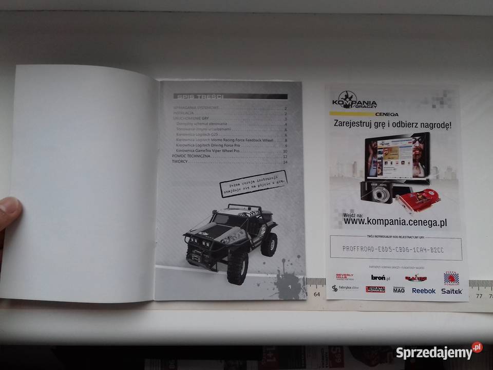 Gra PC OFFROAD DRIVE Rajdy bezdroży na DVD w dubbing Komputerowe PC Bydgoszcz