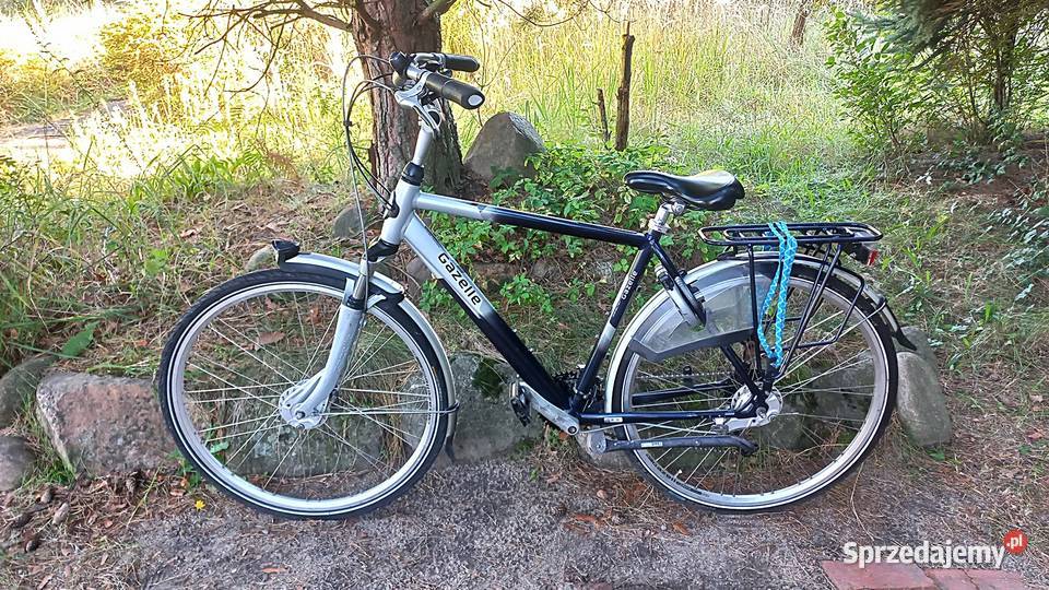 Alu Rower Miejski Męski Gazelle Orange T24 dolnośląskie Wołów