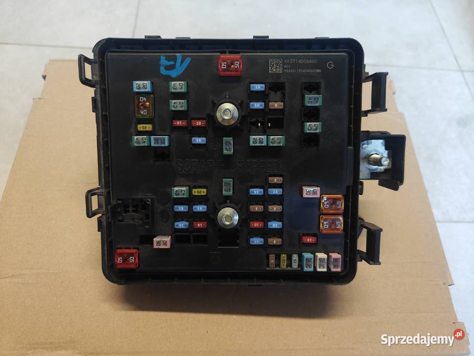 Skrzynka bezpiecznikowa Ford Transit Custom Przyprostynia