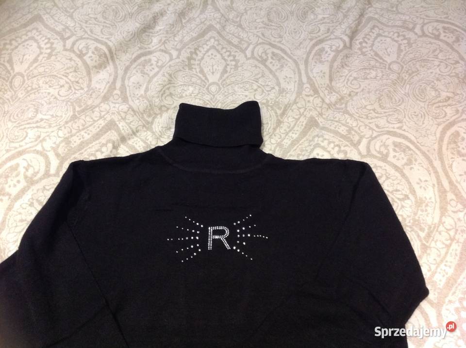 Sweter Golf Czarny Damski MISS WAN S czarny Nowa Sól