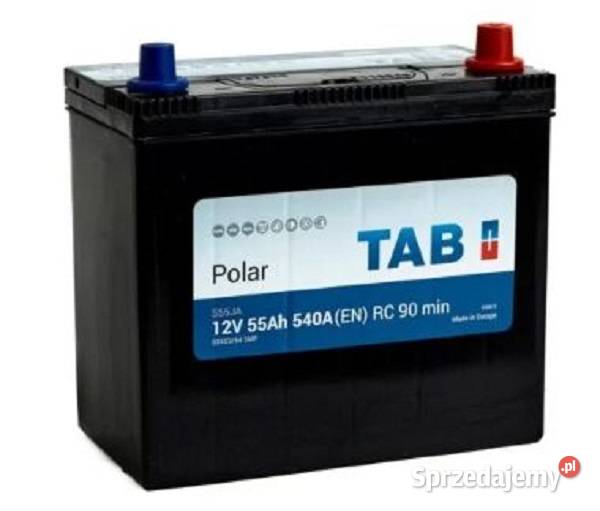 Akumulator TAB POLAR S 55Ah 540A JAPAN Prawy Gdańsk sprzedam