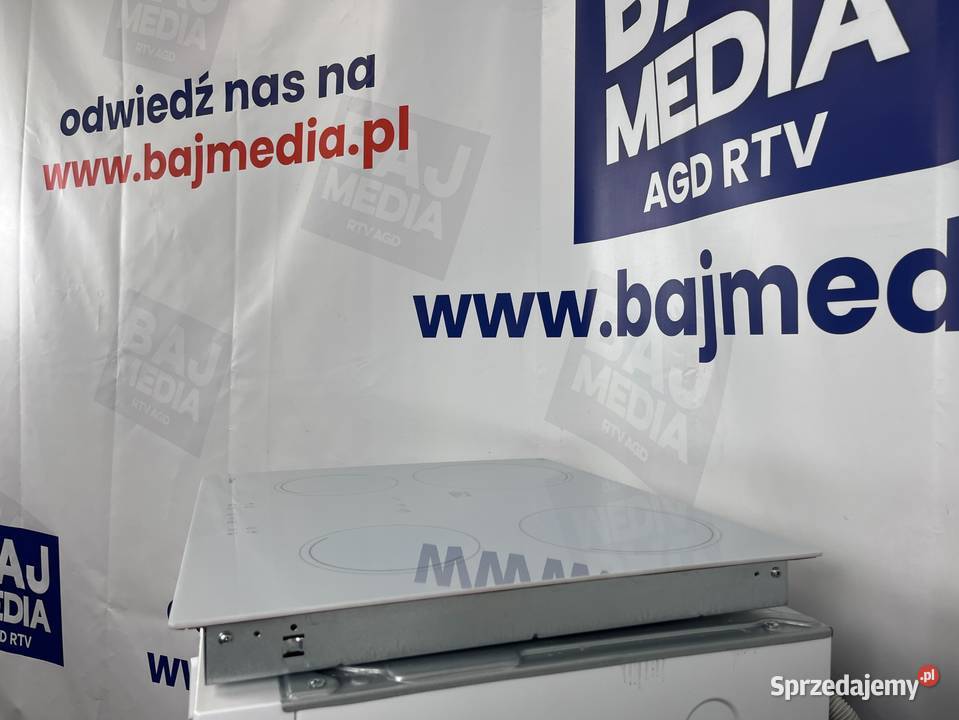 Biała perła Płyta ceramiczna do zabudowy Candy A Wiejca sprzedam