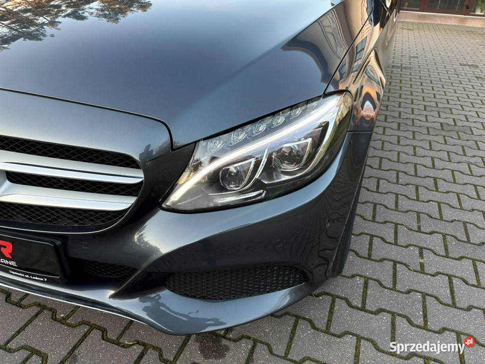 Mercedes C 180 Full LED ILS Czujniki parkowania relingi dachowe Lipówki