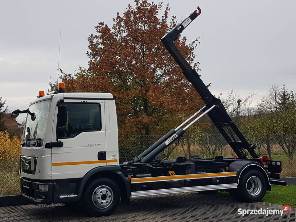 MAN TGL 12220 HAKOWIEC 4x2 KLIMA HAKOWIEC DO śląskie Poręba