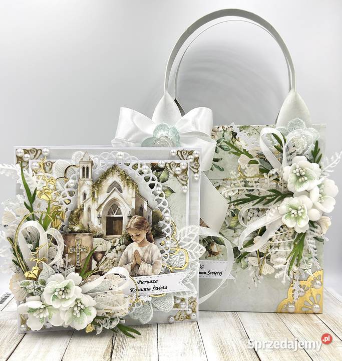 Pamiątka Pierwszej Komunii Świętej Kartka w Zielona Góra
