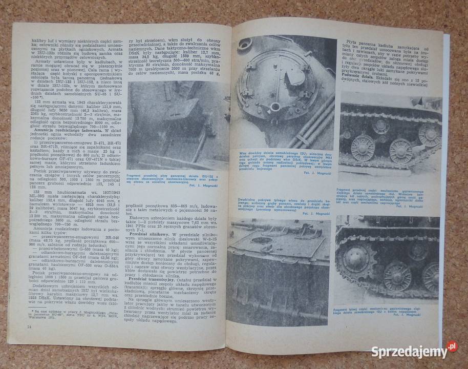 Magnuski Ciężkie działo samobieżne ISU Książki i Podręczniki mazowieckie sprzedam