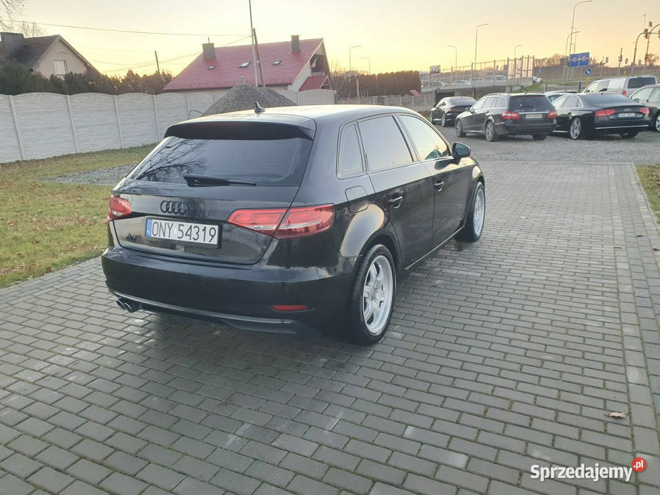 Audi A3 Sportback 20tdi 150 S Tronic 2017r centralny zamek Strobice