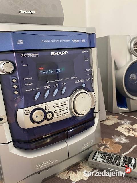 Wieża Sharp CPDC9 plus 5 głosników Wieża Sharp Kraków