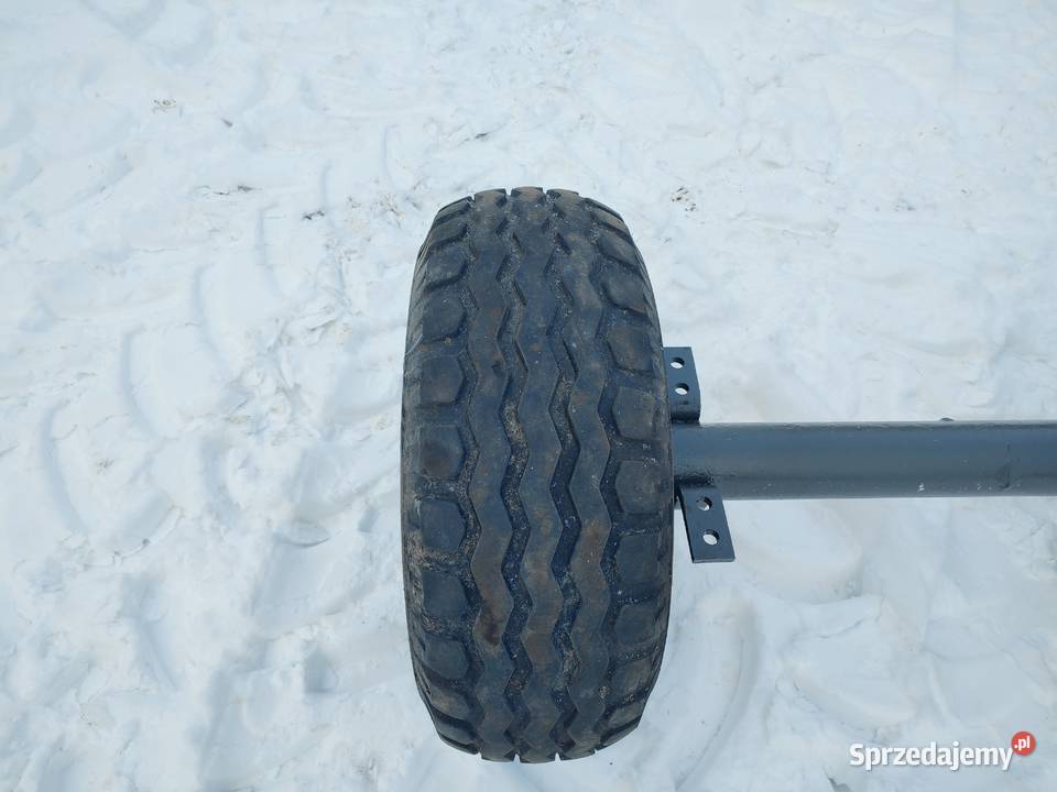 Oś z kołami 100 75 r15 do przyczepy jednoosiowej Pozostałe