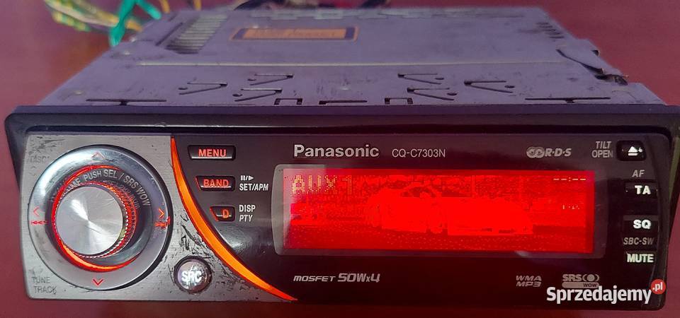Panasonic CQC7303N I Winda I Animacje I Aux Kępno