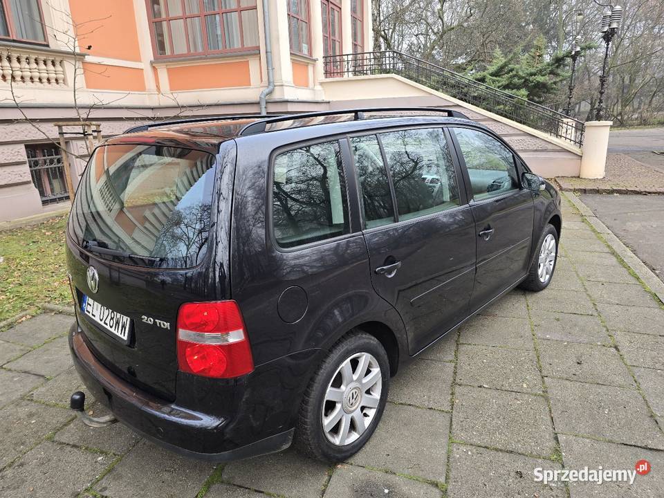 VW Touran 20 tdi 2003 nieuszkodzony Łódź